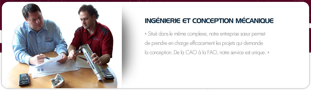 Ingénierie et conception mécanique