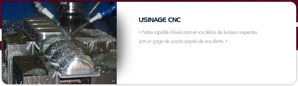Usinage CNC - Drummondville