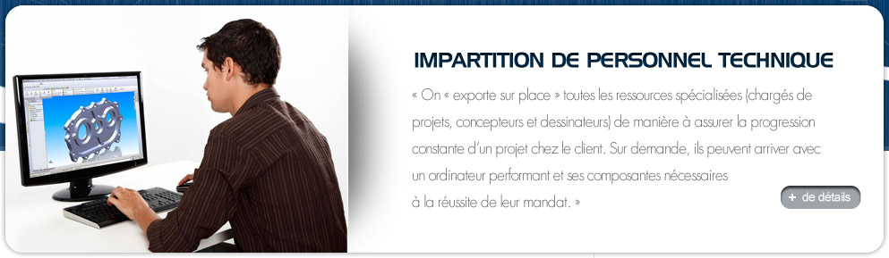 Impartition de personnel technique