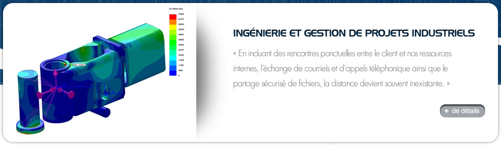 Ingénierie/gestion de projets industriels