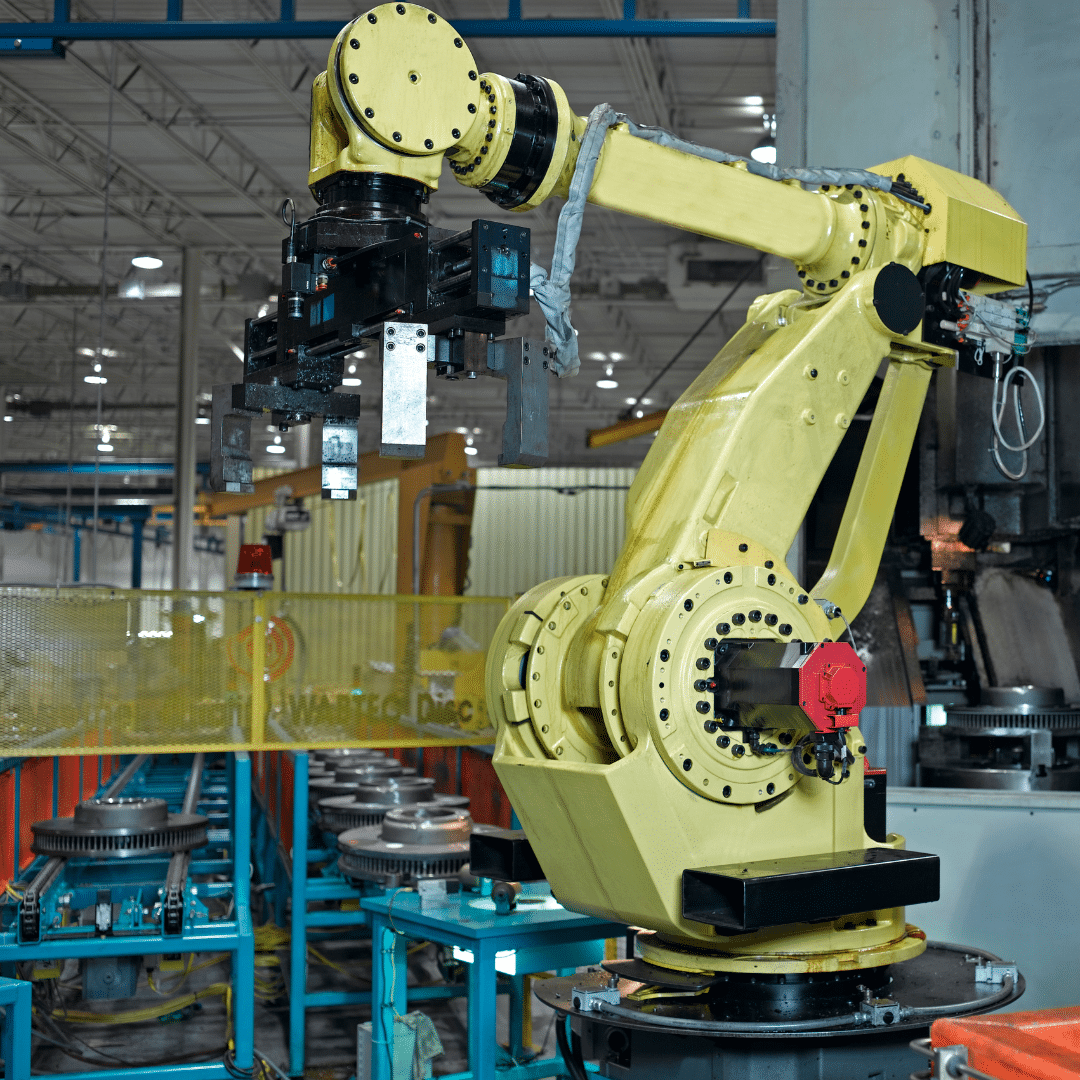 Robot Fanuc pour implantation de cellules robotisées dans le cadre de la robotique industrielle - Projets de robotique et d'automatisation